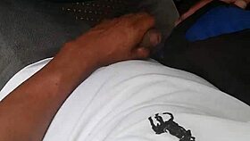 Chacal is out here jerking off on the bus, keeping it casual in public.