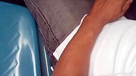 Chacal is out here jerking off on the bus, keeping it casual in public.