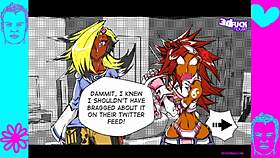 ai-subeki part 5: k fuck switch with shemale threesome and creampie 😈