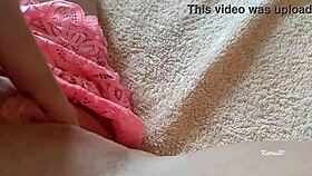 wet pussy orgasms during solo masturbation close up 😈