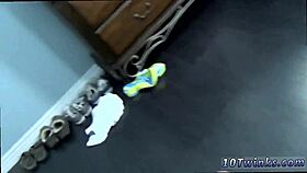 young 18+ twink explores bareback sex with a mature teen boy.