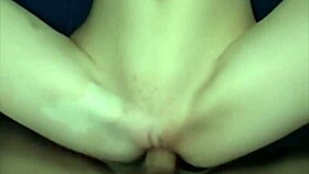 Naughty home video chick has raw dick in her twat and takes a cum loading