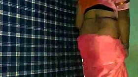 Watch this seductive shemale in saree perform a tantalizing mujra dance, blending cultures and desires