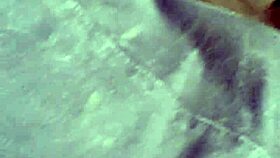 a glimpse under the nylon skirt revealing panties