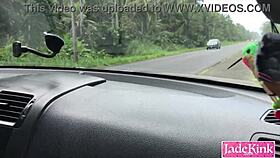 What Would You Do If You Caught Us Fucking Hard on the Highway Side!