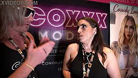 Valentina Bellucci interview at Miami Exxxotica 2022, man I’m so nervous at Coxxx booth
