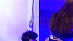 move her thong and end up fucking