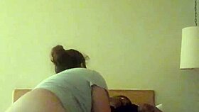 step sis rides cock hard making ass clap before home