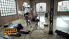 Sasha Rose in a hard threeway fuck 😏