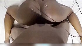 is petite ebony teen bent over for big black cock in doggystyle?