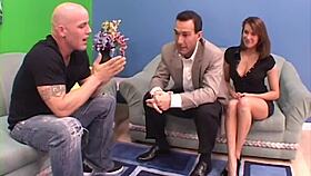 She starts paying gambling debts with her body, but soon enjoys the fucking