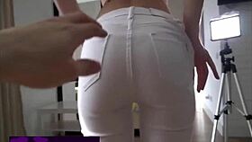 Step Sister Pleases Her Friend with Intense Blowjob