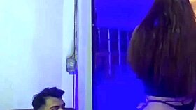 move her thong and end up fucking