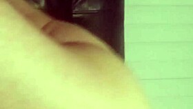 Well endowed lover of Asian beauty has intense session