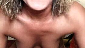 Slutty blonde cheats in homemade sex tape?