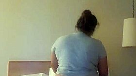 step sis rides cock hard making ass clap before home