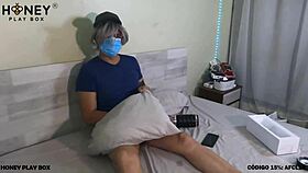 Petite Usa Girl Catches Roommate Watching Her Porn Videos And Using Honey Play Box Warrior Masturbator