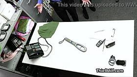 Shy Housewife Bends Over For Cock At Office