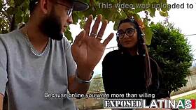 exposedlatinas blowjob in the car with a girl from tinder samy gomez