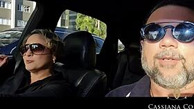 i went with my husband to meet a friend and we had a hot menage on the beach, it was so intense!