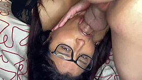 Blowjob Leaves Face Hanging Full Of Cum!