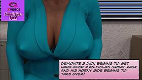 A BBC demante gets his milf principal xxx for a rough ride in this 3D animated video