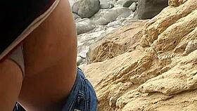 por el culo ami amor en la playa, sucking and fucking hard