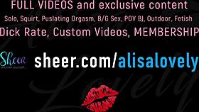 Alisa Lovely Sucks Cocks In Amateur Gay Blowjob Video