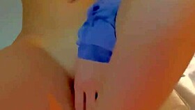 European Teen 18+ Masturbates Her Natural Tits Until Orgasm