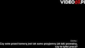 polish blonde andre talks dirty in solo casting interview