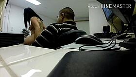 fucking the saleslady at work in office