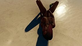 alina shines in gowb01 cartoon action clip