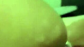 Mary's sucking and getting her latina ass fucked hard by her little giant.