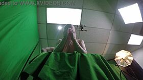 Scarlett Johnson transforms in pink morph POV