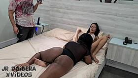 Petite Karolzinha Screaming During Assfucking