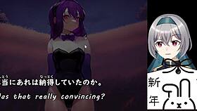 A hero faces the bunny-girl forest trial with machine translated subtitles