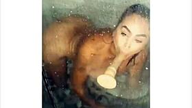 Shower Makes Me Horny For Dildo Masturbation