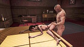 fallout 4 elie encounters the old ghoul in 3d anime