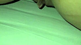 Cute amateur girl with big ass uses her pussy to milk monster cock in USA.