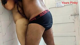 bhabhi in new nightie makes devar's cock hard, fucks her against wall 😏