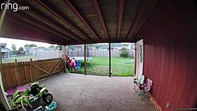 watch my wife sucking and fucking on the porch in broad daylight