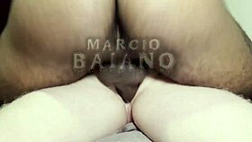 depois da gravação parti pra cima do cu da novinha botando jato de leite dentro