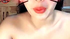 Showing off my big tits too provocatively