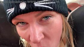 Claudia Mac Gives Intense Blowjob