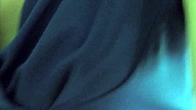 Golden Rain Flows from Her Wet Pussy After Intense Fingering Session.