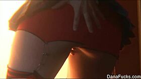 Dana dearmond in lesbian fetish action!