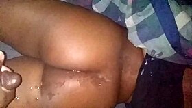 Detailed slow motion cumshot scene