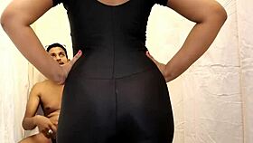 sri lankan wife enjoys a relaxing intimate session