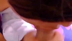 Students suck cock almost ripping it off!