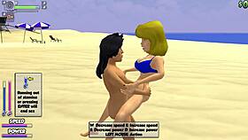 I play bonetown game with lots of sex scenes